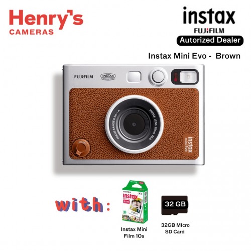 Fujifilm Instax Mini Evo - Brown (Type-C)