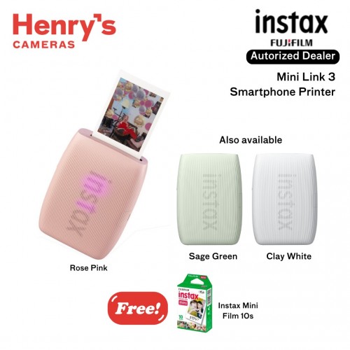 Fujifilm Instax Mini Link 3 Smartphone Printer