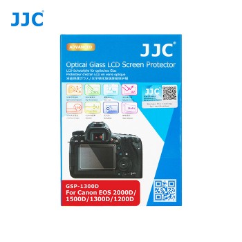 JJC Glass Screen Protector for Canon EOS 1300D / REBEL T6, 1200D / REBEL T5 JJC Glass Screen Protector for Canon EOS 1300D / REBEL T6, 1200D / REBEL T5