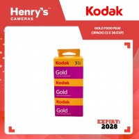 Kodak Gold F200 Film (3 Pack) (3 x 36 Exposure)