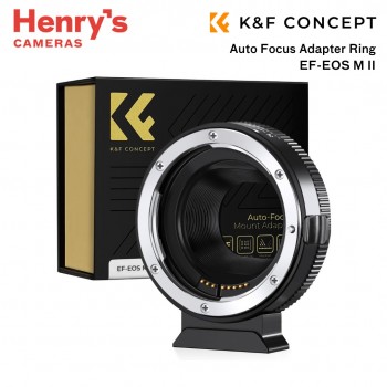 K&F Auto Focus Adapter Ring EF-EOS M II K&F Auto Focus Adapter Ring EF-EOS M II