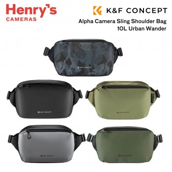 K&F Concept Alpha Camera Sling Shoulder Bag 10L Urban Wander K&F Concept Alpha Camera Sling Shoulder Bag 10L Urban Wander