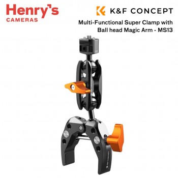K&F Multi-Functional Super Clamp with Ball head Magic Arm - MS13 K&F Multi-Functional Super Clamp with Ball head Magic Arm - MS13