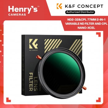 K&F ND2-32&CPL 77mm 2-in-11 Variable ND Filter and CPL Nano-Xcel - KF01-1087V2