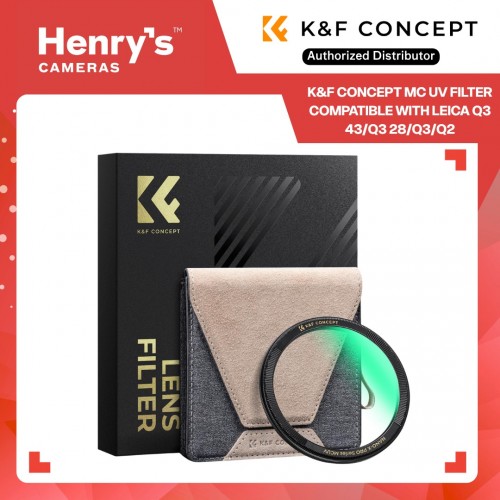 K&F CONCEPT MC UV Filter Compatible with Leica Q3 43/Q3 28/Q3/Q2 - KF01-3235