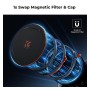 K&F 67mm Magnetic Filter Kit CPL + ND2-32 + Black Mist 1/4 Filter Set - SKU-2497