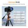 K&F Concept T254A7 Video Tripod with FH-03 Fluid Head - KF09-137