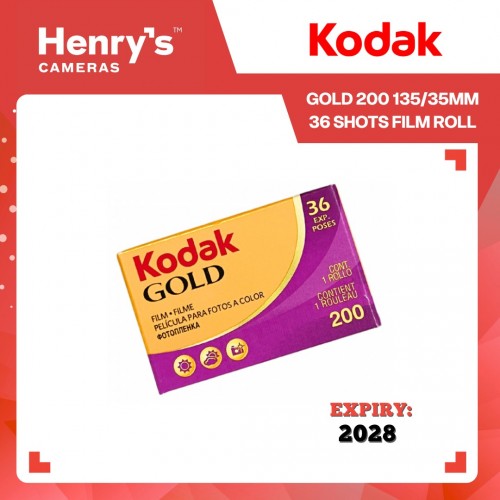 Kodak Gold 200 135/35mm 36 shots Film Roll