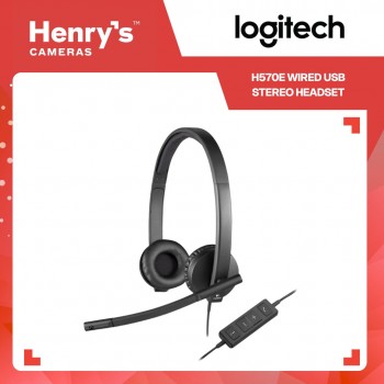 Logitech H570E  Wired USB Stereo Headset