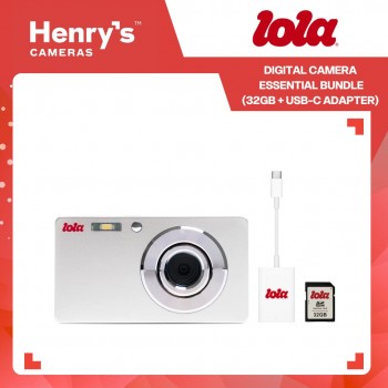 Lola Digital Camera Essential Bundle (32GB + USB-C Adapter) Lola Digital Camera Essential Bundle (32GB + USB-C Adapter)