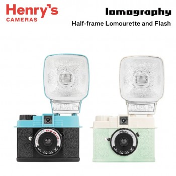 Lomography Half-Frame Lomourette and Flash Film Camera