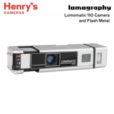 Lomography Lomomatic 110 Camera and Flash Metal