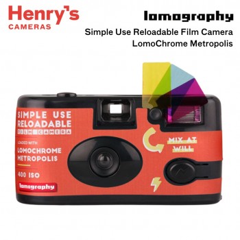 Lomography Simple Use Reloadable Film Camera LomoChrome Metropolis