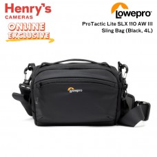 Lowepro ProTactic Lite SLX 110 AW III Sling Bag Black, 4L