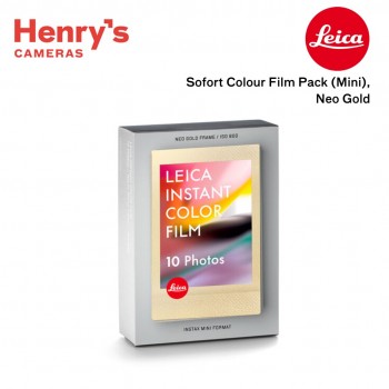 Leica Sofort Colour Film Pack (Mini), Neo Gold Leica Sofort Colour Film Pack (Mini), Neo Gold