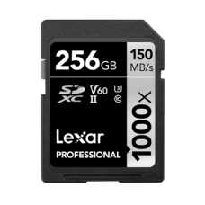 LEXAR 256GB PROFESSIONAL 1000X SDXC UHS-II 150/90 MB/S