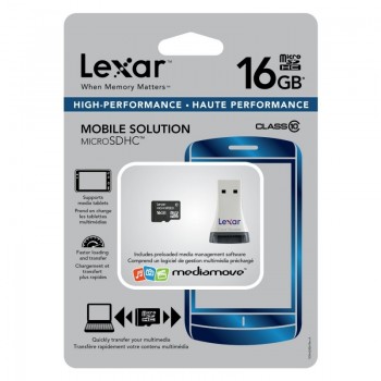Lexar 16GB High-Performance Memory Card - CLASS 10