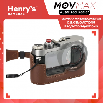 Movmax Vintage Cage for DJl Osmo Action 5 Pro/Action 4/Action 3 Movmax Vintage Cage for DJl Osmo Action 5 Pro/Action 4/Action 3