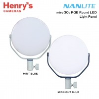 Nanlite miro 30c RGB Round LED Light Panel