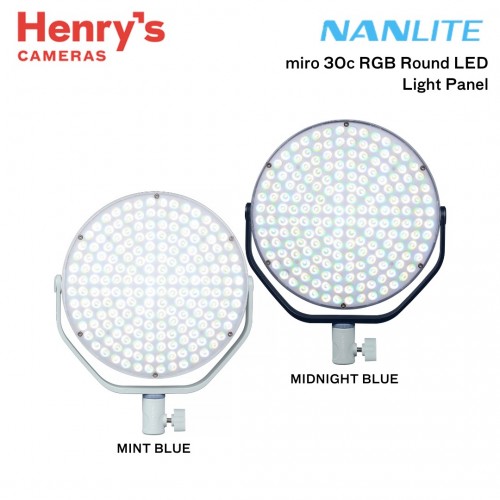 Nanlite miro 60c RGB Round LED Light Panel