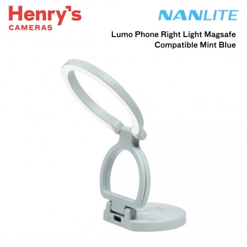 Nanlite Lumo Phone Right Light (Magsafe Compatible) (Mint Blue) 04-0193