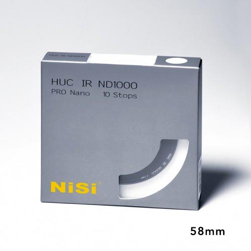 NISI PRO NANO HUC IR ND1000 58MM