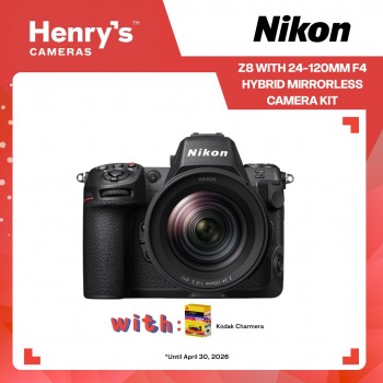 Nikon Z8 with 24-120mm F4 Hybrid Mirrorless Camera Kit 
