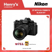 Nikon ZF with 24-70mm F4 Black Kit