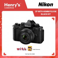 Nikon ZF with 40mm F2.8 SE Black Kit