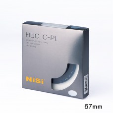 NISI 67MM WATERPROOF AND NANO COATING HUC CPL FILTER