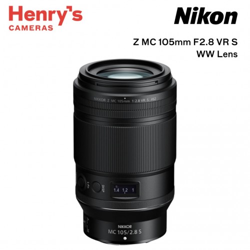 Nikon Z MC 105mm F2.8 VR S WW Lens