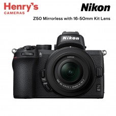 Nikon Z50 Mirrorless with 16-50mm Kit Lens