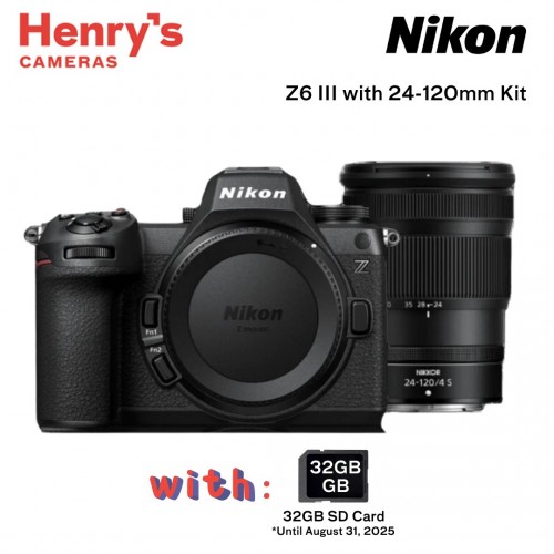Nikon Z6 III with 24-120mm Kit