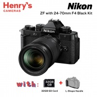 Nikon ZF with 24-70mm F4 Black Kit