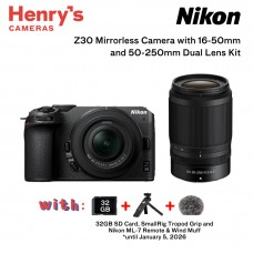 Nikon Z30 Mirrorless Camera with 16-50mm and 50-250mm Dual Lens Kit Nikon Z30 Mirrorless Camera with 16-50mm and 50-250mm Dual Lens Kit