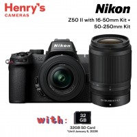 Nikon Z50 II with 16-50mm + 50-250mm Kit Lens Nikon Z50 II with 16-50mm + 50-250mm Kit Lens