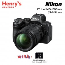Nikon Z5 II with 24-200mm f/4-6.3 Lens Mirrorless Camera Nikon Z5 II with 24-200mm f/4-6.3 Lens Mirrorless Camera