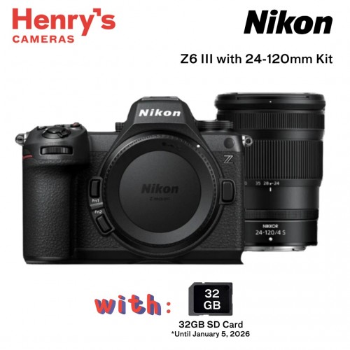 Nikon Z6 III with 24-120mm Kit Nikon Z6 III with 24-120mm Kit