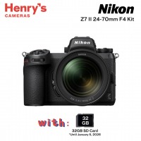 Nikon Z7 II 24-70mm F4 Kit Nikon Z7 II 24-70mm F4 Kit
