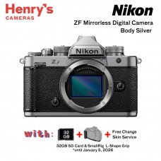 Nikon ZF Mirrorless Digital Camera Body Silver Nikon ZF Mirrorless Digital Camera Body Silver