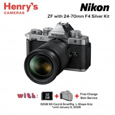 Nikon ZF with 24-70mm F4 Silver Kit Nikon ZF with 24-70mm F4 Silver Kit