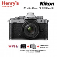 Nikon ZF with 40mm F2 SE Silver Kit Nikon ZF with 40mm F2 SE Silver Kit