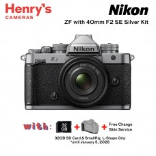 Nikon ZF with 40mm F2 SE Silver Kit Nikon ZF with 40mm F2 SE Silver Kit