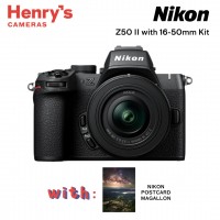 Nikon Z50 II with 16-50mm Lens Kit