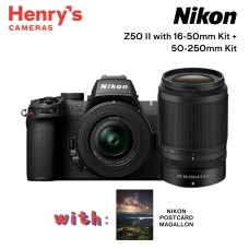 Nikon Z50 II with 16-50mm + 50-250mm Kit Lens
