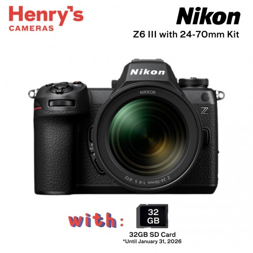 Nikon Z6 III with 24-70mm Kit
