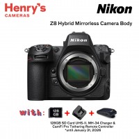 Nikon Z8 Hybrid Mirrorless Camera Body