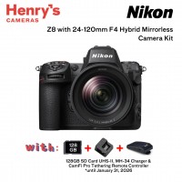 Nikon Z8 with 24-120mm F4 Hybrid Mirrorless Camera Kit 