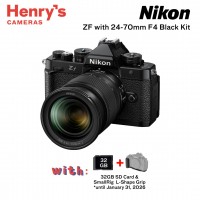 Nikon ZF with 24-70mm F4 Black Kit