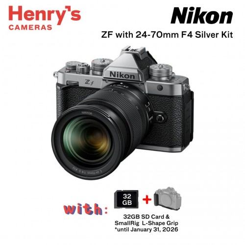 Nikon ZF with 24-70mm F4 Silver Kit